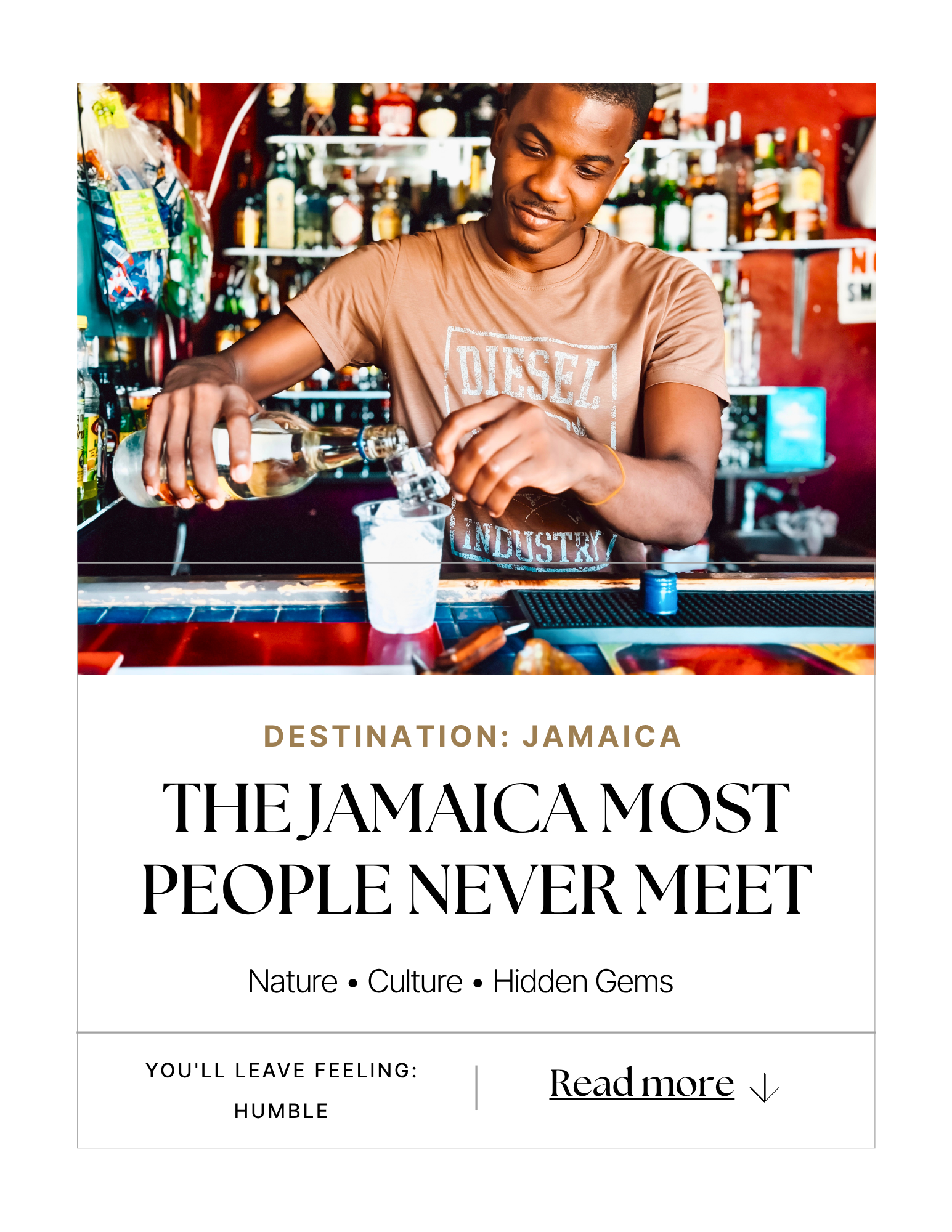 LURED BY THE JAMAICA MOST PEOPLE NEVER MEET