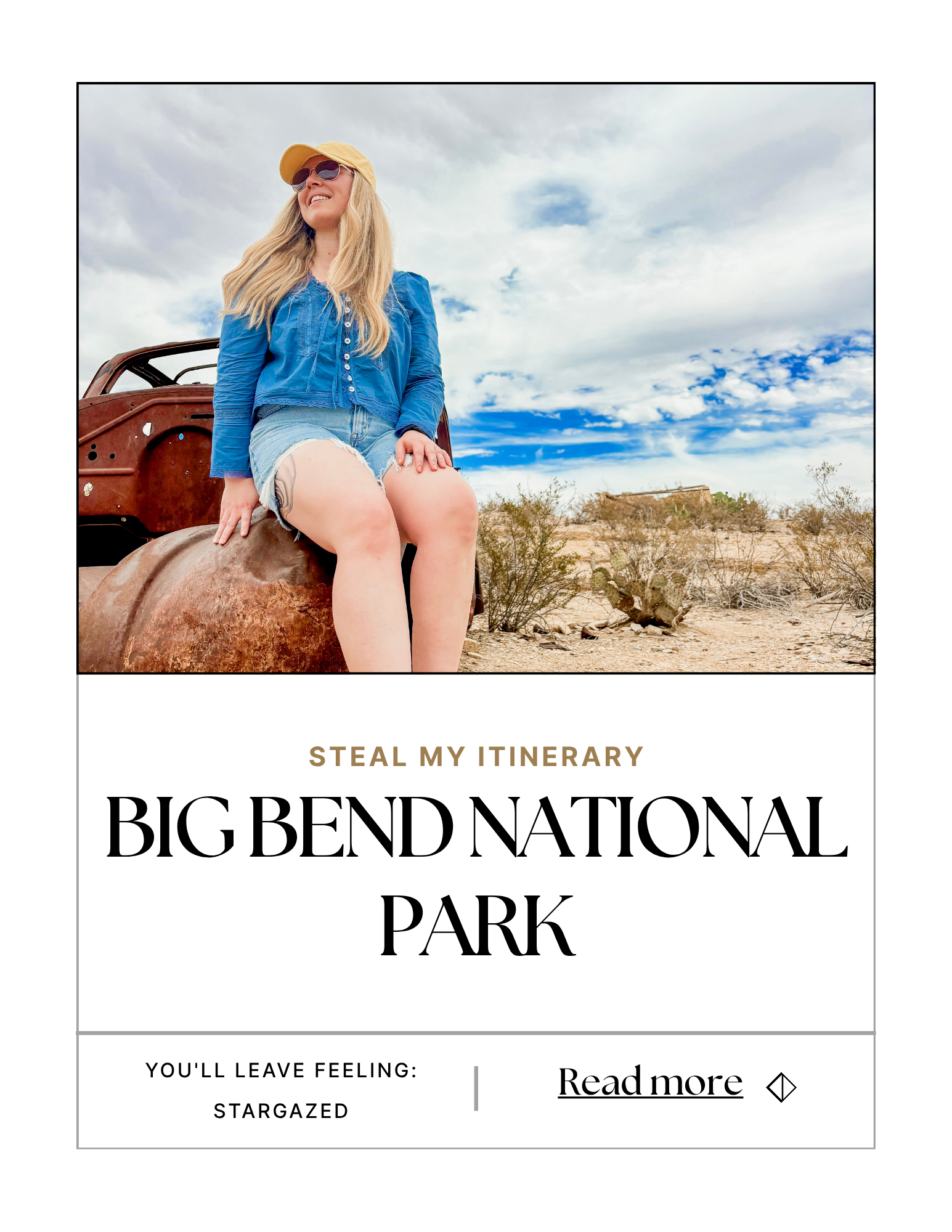 LURED BY BIG BEND NATIONAL PARK